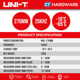Uni-T UT660A Handheld Metal Detector 270mw