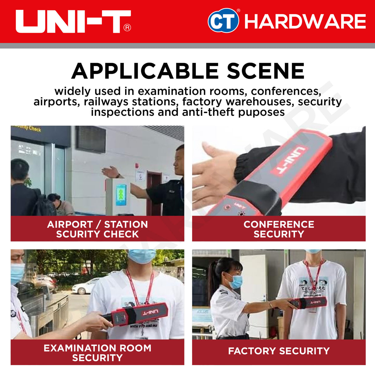 Uni-T UT660A Handheld Metal Detector 270mw