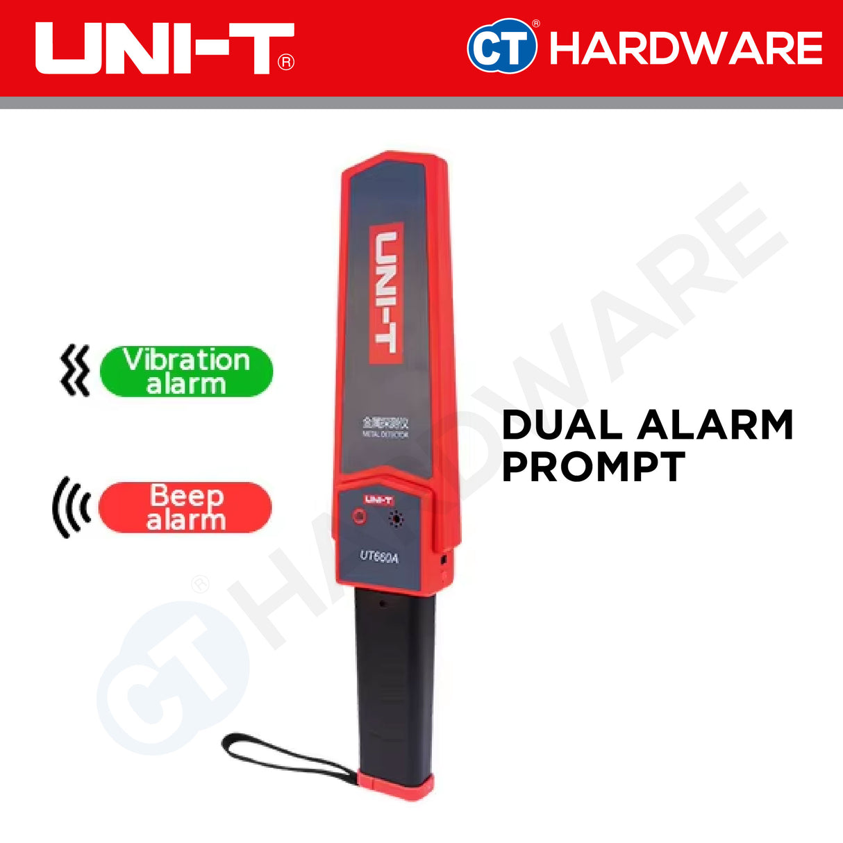 Uni-T UT660A Handheld Metal Detector 270mw