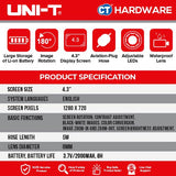 UNI-T UT665P-5M Handheld Industrial Borescope 8mm 5m