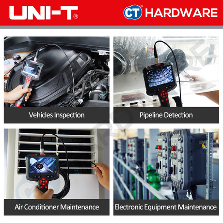 UNI-T UT665P-5M Handheld Industrial Borescope 8mm 5m