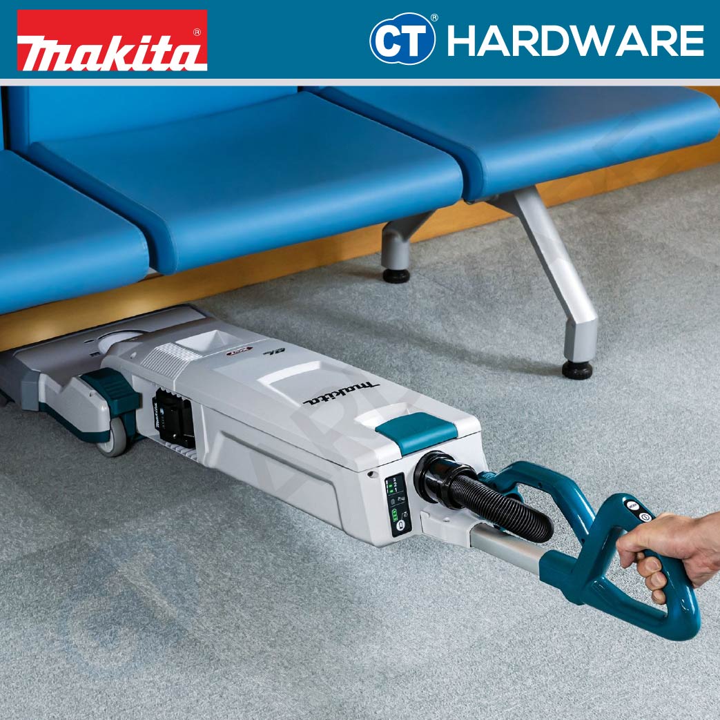 MAKITA VC010GZ CORDLESS UPRIGHT CLEANER 40V 110W 15KPA 1.8M3/MIN 5L DUST WITHOUT BATTERY CHARGER
