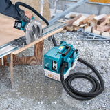 Makita HS004GM201 + VC013GLZ 2-Tool Combo Set XGT 40Vmax Cordless Brushless 185mm Circular Saw and Wet and Dry Vacuum Cleaner