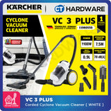 Karcher VC3 PLUS Multi-Cyclone Vacuum Cleaner 1100W 0.9l [VC3PLUS | 11980550]