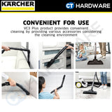 Karcher VC3 PLUS Multi-Cyclone Vacuum Cleaner 1100W 0.9l [VC3PLUS | 11980550]