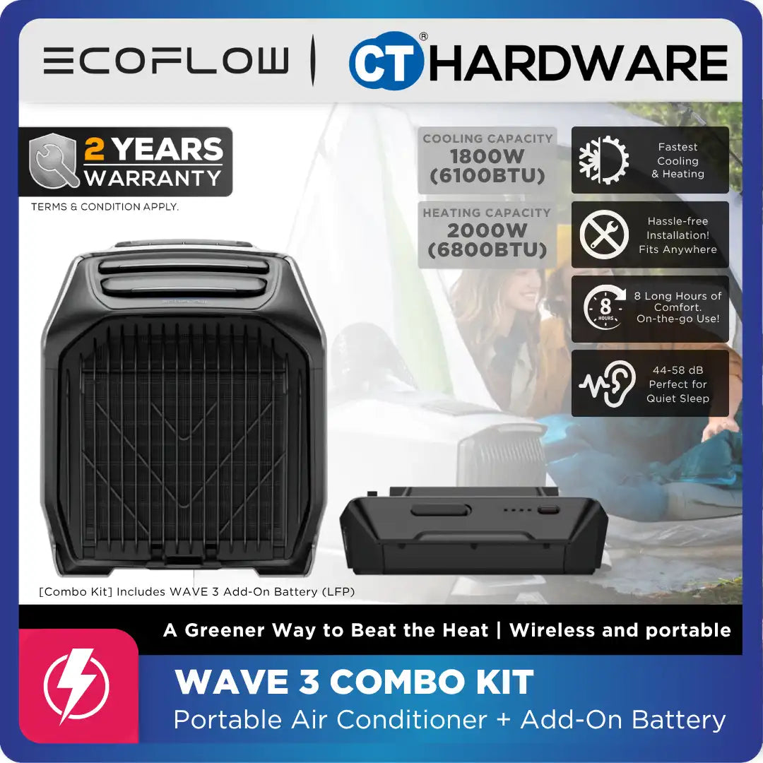 EcoFlow WAVE 3 Portable Air Conditioner