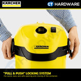 Karcher WD2 Wet & Dry Vacuum Cleaner 12L 1000W 16297640 Multi-purpose Vacuum Cleaner High Suction Power Tech