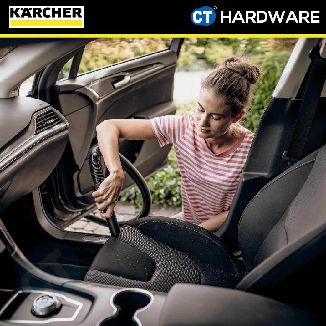 Karcher WD2PLUSV Wet & Dry Vacuum Cleaner 12L 1000W | 16280090 Multi-purpose Vacuum Cleaner High Suction Power Tech