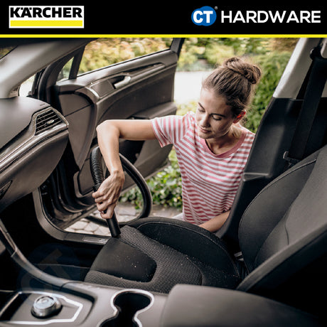 Karcher WD2PLUSV Wet & Dry Vacuum Cleaner 12L 1000W | 16280090 Multi-purpose Vacuum Cleaner High Suction Power Tech