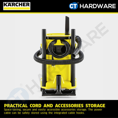Karcher WD 3 V Wet & Dry Vacuum Cleaner 1000W 17l [WD3V | 16281270]