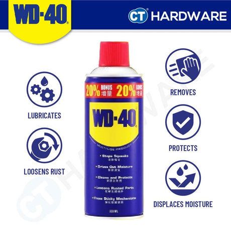 WD40® Anti Rust Lubricant Oil 333ml [WD40333]