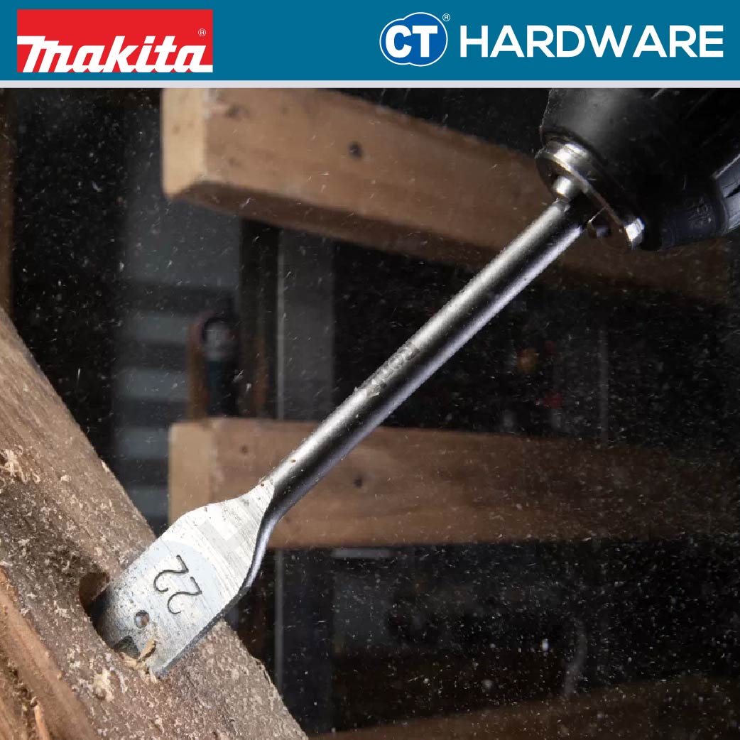 MAKITA ORIGINAL WOOD FLAT BIT - 1PC