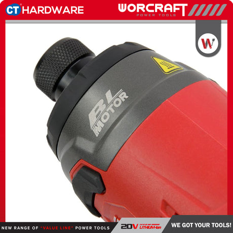 Worcraft XCUBE030 Cordless Brushless CISS20LIB260 + CHDS20LIBA 20V | 100/260NM Come With 2x 2.0Ah Battery 2.0V & 1x Charger