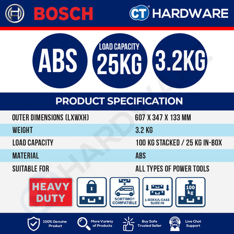 Bosch PRO XL-BOXX 172 Carrying Case [1600A0259V]