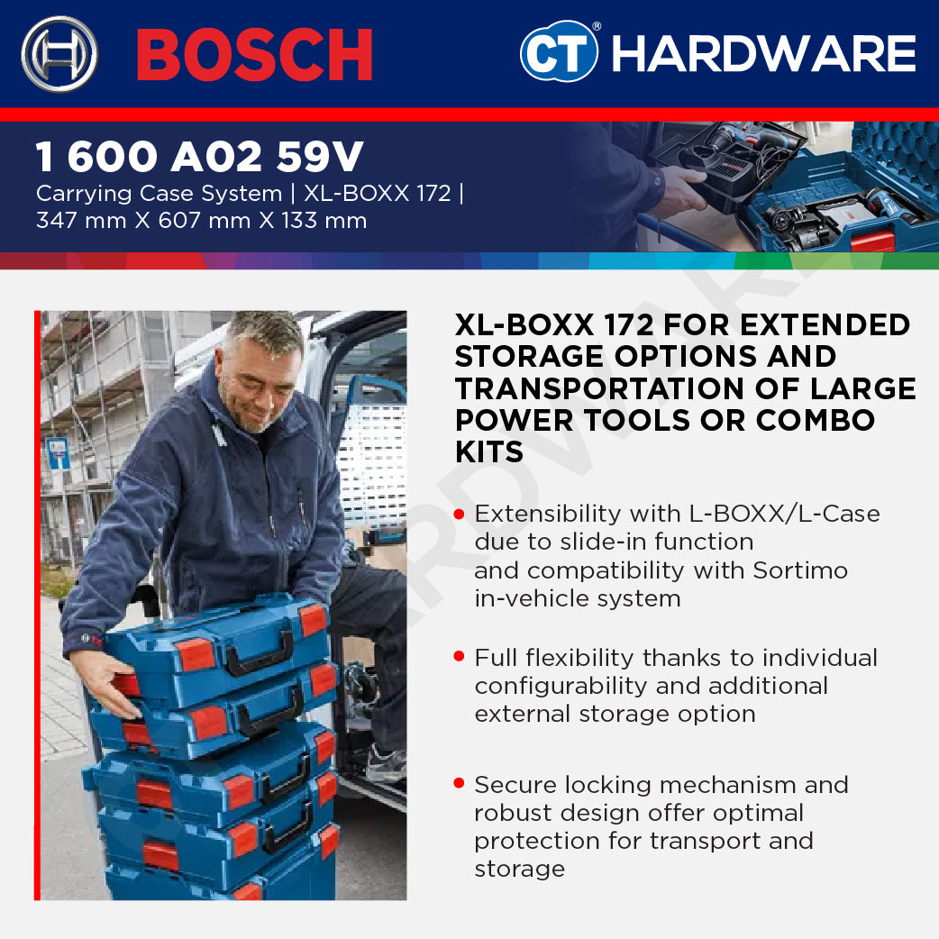 Bosch PRO XL-BOXX 172 Carrying Case [1600A0259V]