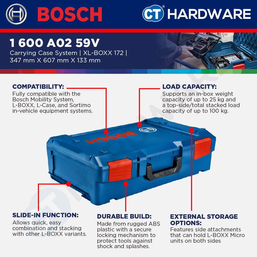Bosch PRO XL-BOXX 172 Carrying Case [1600A0259V]