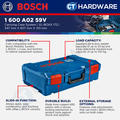 Bosch PRO XL-BOXX 172 Carrying Case [1600A0259V]