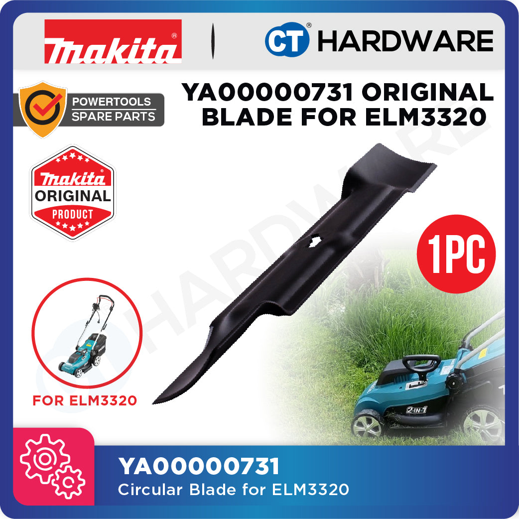 Makita YA00000731 Original Circular Blade For ELM3320 Electric Lawn Mower [ SPARE PARTS ]