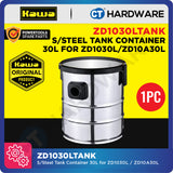 KAWA Stainless Steel Tank Container 30L for ZD1030L