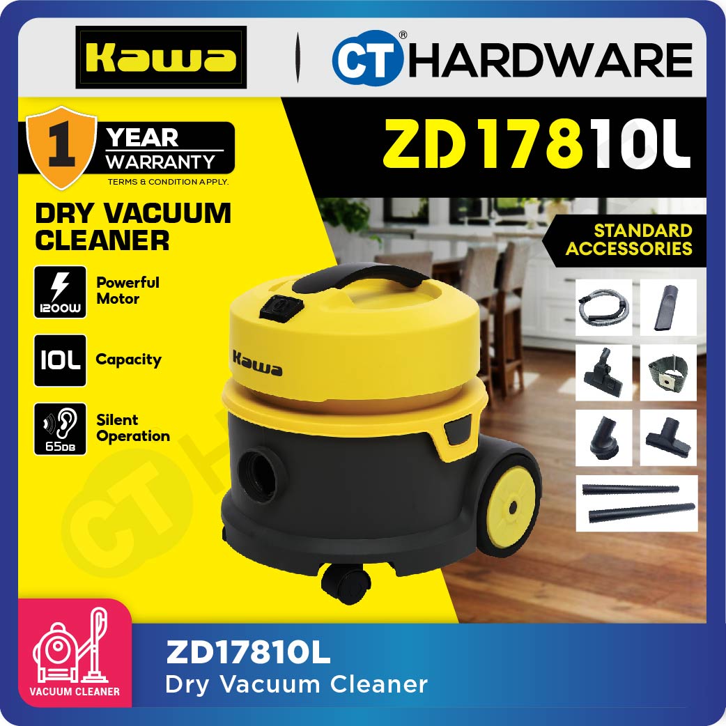 Kawa ZD17810L Vacuum Cleaner 1200W Tank 10L
