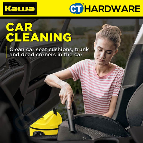 KAWA ZD220920L WET AND DRY VACUUM CLEANER WITH BLOWER FUNCTION 1200W | 20L | 80dBA | 17KPA | HEPA FILTER