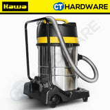 KAWA ZD98-2B-70L HEAVY DUTY STAINLESS STEEL WET & DRY 2-MOTOR VACUUM CLEANER 2000W | 70L [ ZD982B70L ]