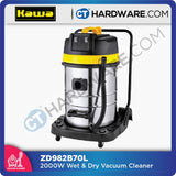 KAWA ZD98-2B-70L Wet & Dry Vacuum Cleaner (2 motor)