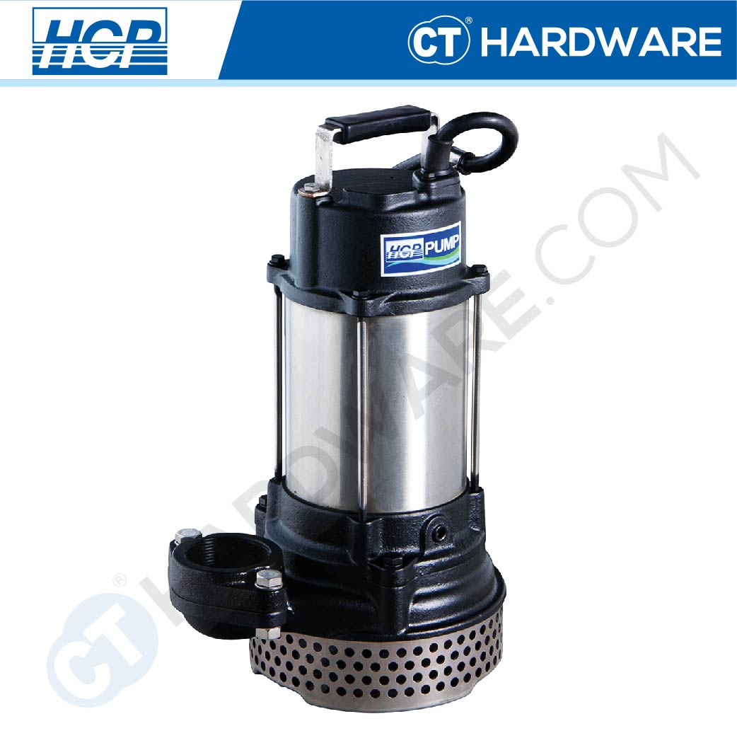 HCP A-21 SUBMERSIBLE WASTEWATER SUMP PUMP 2" | 1HP | 1PH | MAX 360L/MIN | 2M(H) | MANUAL [ A21 ]