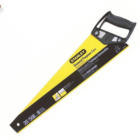 Stanley 20-080 Plastic Handle Saw Crosscut 6TPI (18")