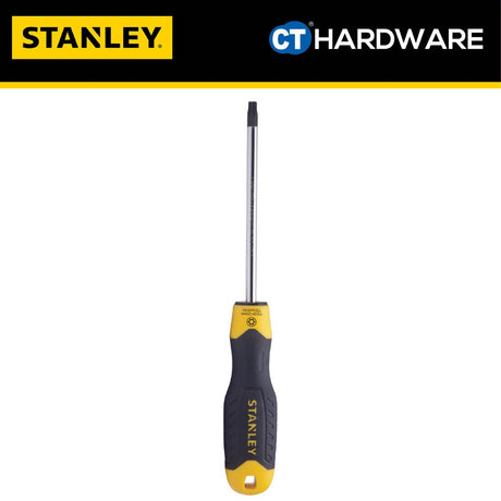 STANLEY CUSHION GRIP SCREWDRIVER TORX SIZE T5 x 80MM TO T40 x 120MM