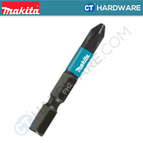 Makita E-14211 Impact BLACK Screw Bit E-Form Ph2 50mm (10pcs Pack)