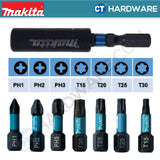 MAKITA E-14227 IMPACT BLACK SCREW BIT 25MM - 8PCS  [ E14227 ]