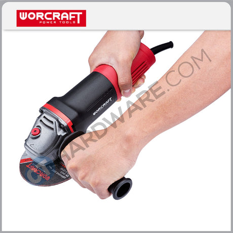 WORCRAFT AG08-100 ANGLE GRINDER 4" 750W 11000RPM [ SINGLE UNIT ] (AG08100)