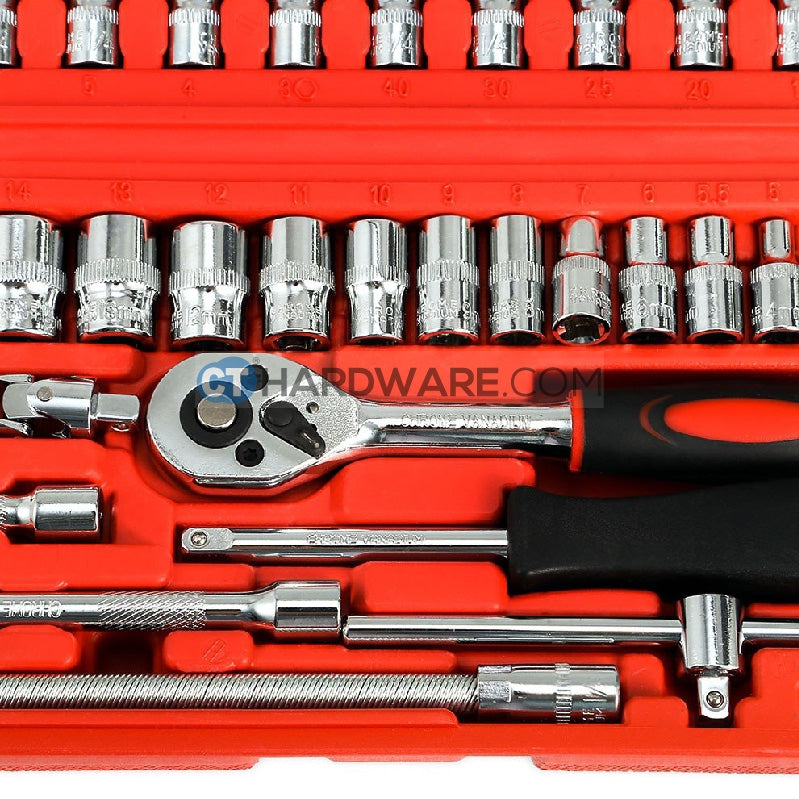 SunnyBy 19515046 Multi-Purpose Presicion Screwdrive Set With Trox 46 Pcs