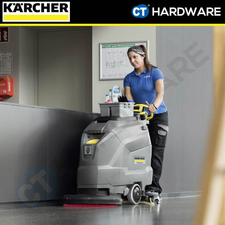 Karcher BD 50/50 C BP CLASSIC Professional Cordless Walk-Behind Scrubber Dryer 24V 1200-2040 m²/h [BD5050CCLASSICBP | 11270070]