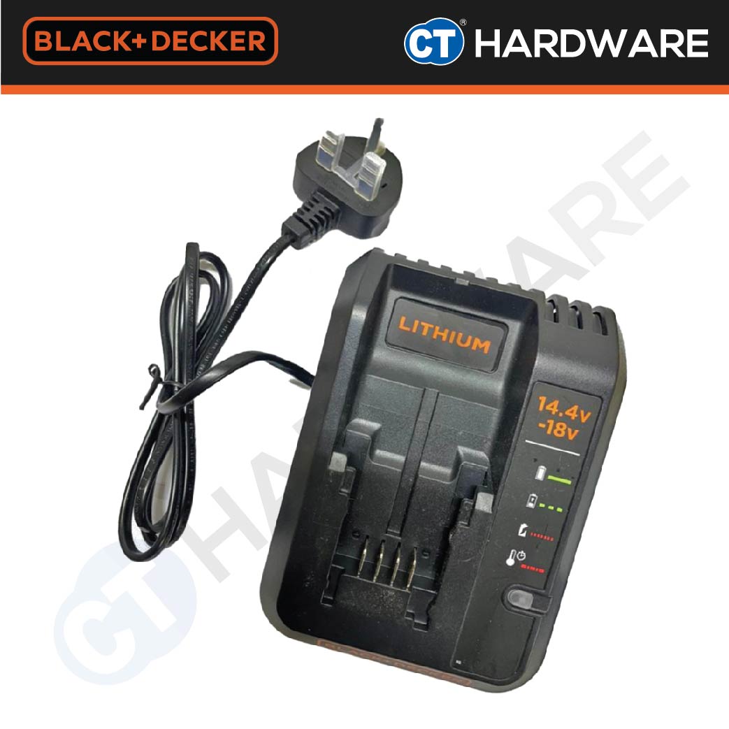 BLACK+DECKERBDC1A-GB MULTI-VOLTAGE FAST CHARGER 14.4V | 18V | 20V MAX - 1PC [ BDC1A ]