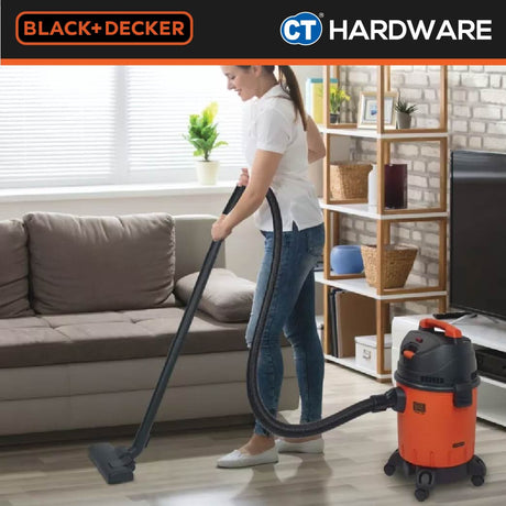 Black & Decker BDWD15 Wet & Dry Vacuum Cleaner 1400W 15L