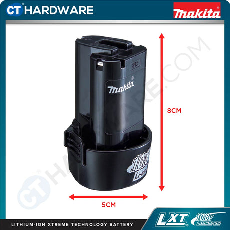 Makita BL1013 Lithium-Ion Battery, 10.8V, 1.3 Ah [196066-7]