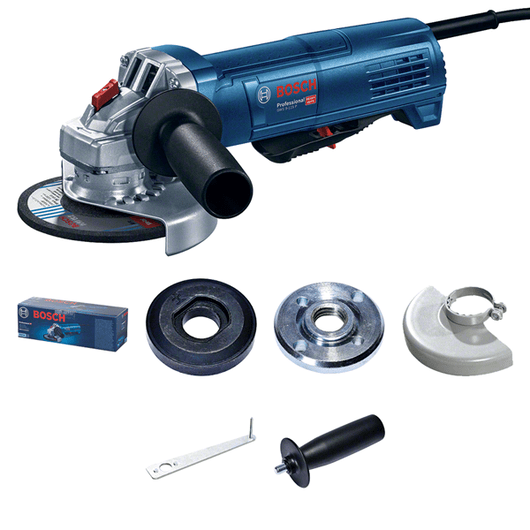 Bosch GWS 9-100 P Angle Grinder 4" 900W 11000Rpm M10 (Heavy Duty)