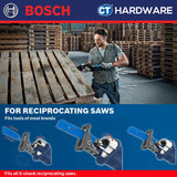 BOSCH S 1122 VFR SABRE SAWBLADE  BI METAL  9" | 14TPI | WHITE COLOUR [ 2608658032 ]