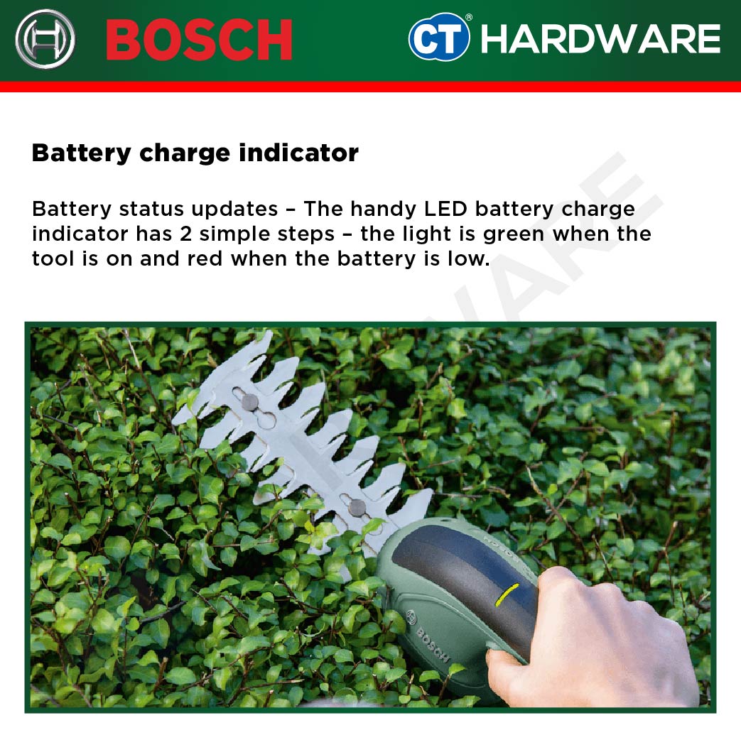 Bosch EASY SHEAR Battery Grass Shear 3.6V 12cm Shrub Blade [EASYSHEAR]