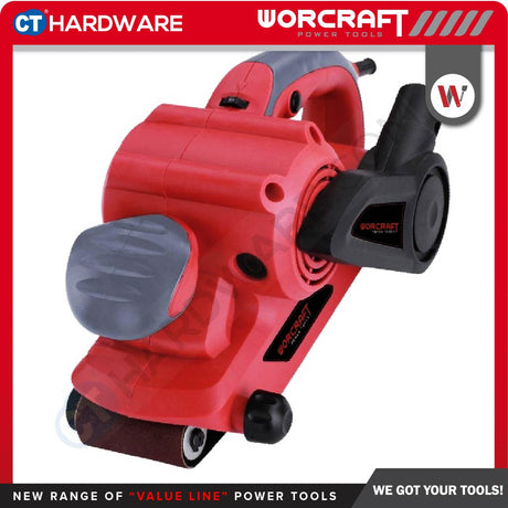 WORCRAFT BS08-76 BELT SANDER 810W 200-380MPM 76 X 533MM ( 3" X 21" ) (BS0876)