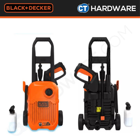 BLACK+DECKER BEPW1750 High Pressure Washer 120 Bar 1500W (Replacing Waterjet Model BW15)