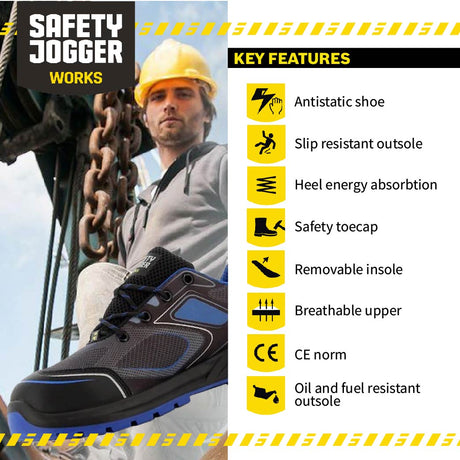 SAFETY JOGGER CADOR S1P SAFETY SHOE