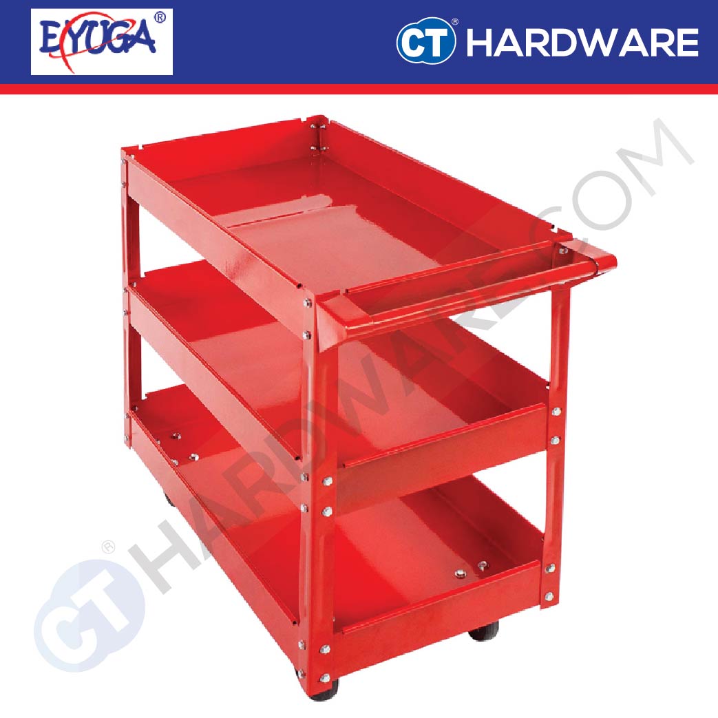 EYUGA TOOL TROLLEY 3 LAYER L700 X W350 MM MAX LOAD 150KG
