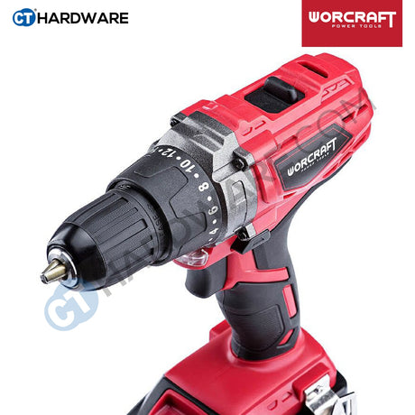 WORCRAFT CD-S20LIE CORDLESS DRILL 20V [ CDS20LIE ] [Set Pack with 2.0AH Battery]