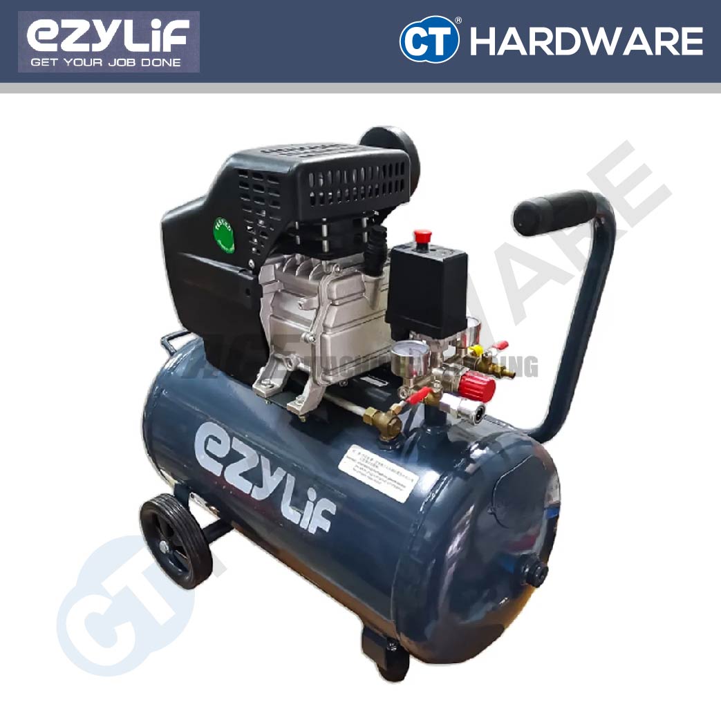 EZYLIF CG2T AIR COMPRESSOR 2HP X 24L TANK (8 BAR 6.3CFM)