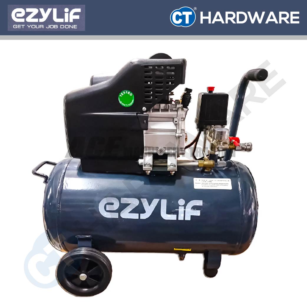 EZYLIF CG2T AIR COMPRESSOR 2HP X 24L TANK (8 BAR 6.3CFM)
