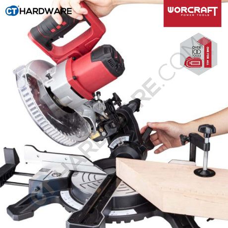 WORCRAFT CMS-S20LI  CORDLESS MITRE SAW 20V | 7-1/2" | 3600RPM [ CMSS20LI ] [ ONE FOR ALL ]