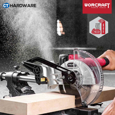 WORCRAFT CMS-S20LI  CORDLESS MITRE SAW 20V | 7-1/2" | 3600RPM [ CMSS20LI ] [ ONE FOR ALL ]
